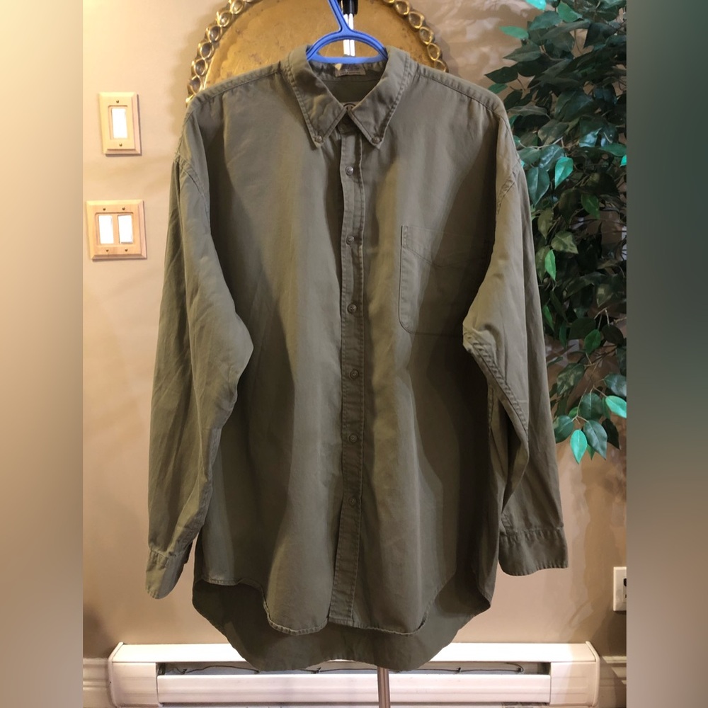 Men's Olive Green Shirt